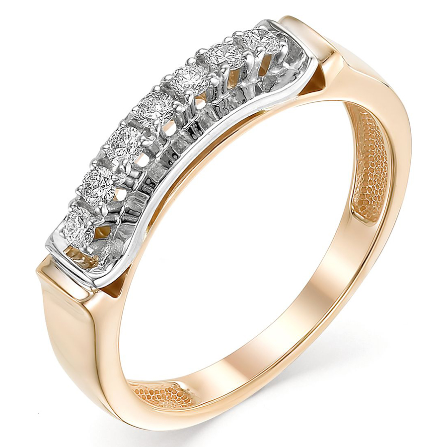 Кольцо, золото, бриллиант, 498-110